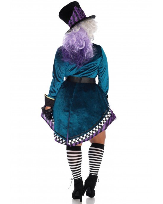 Costume Delightful Hatter 3X/4X - Leg Avenue