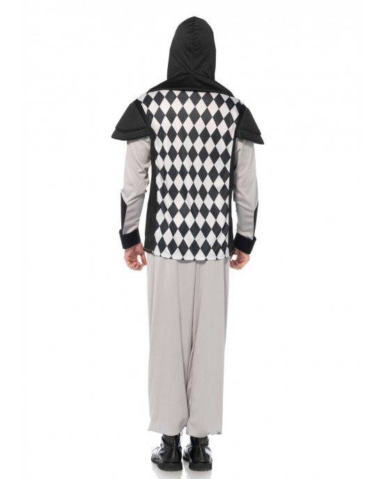 Costume Card Guard grigio/nero S/M - Leg Avenue
