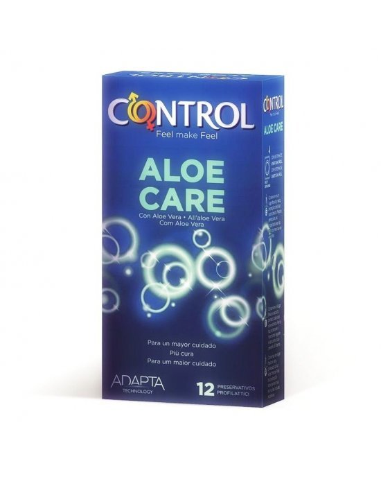 Preservativo aloe care confezione 12 pezzi - Control