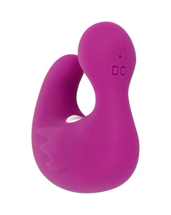 Stimolatore in silicone ricaricabile Ducky Viola - Sexy Shop